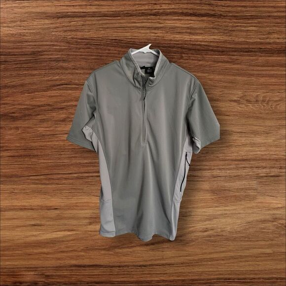 Mountain Hardwear Mens Gray Short Sleeve 1/4 Zip Cycling Athletic Jersey XL - Picture 5 of 16